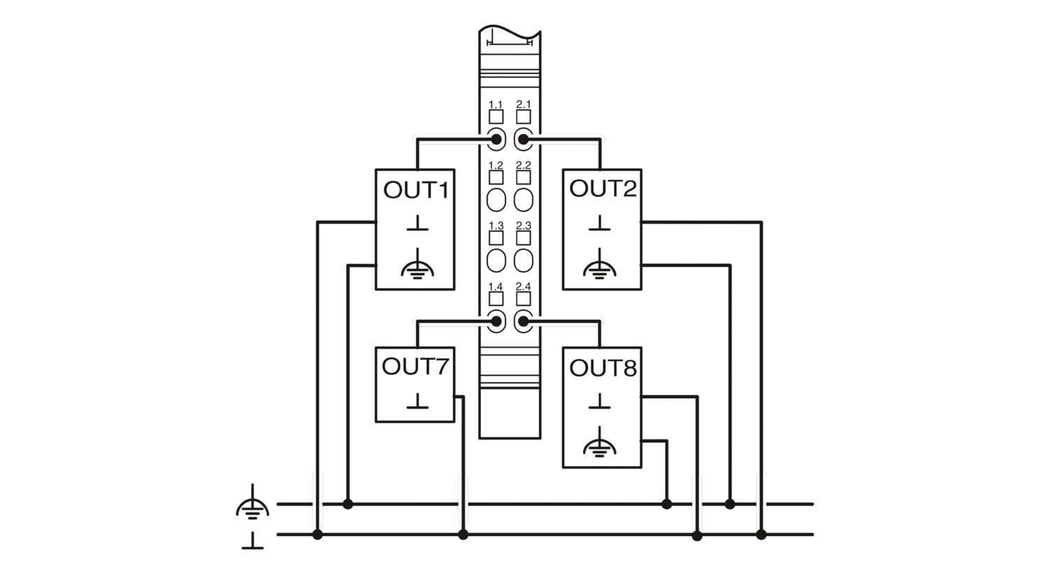 IB IL 24 DO 8/HD-ECO - Módulo digital - PHOENIX CONTACT - Imagem 4