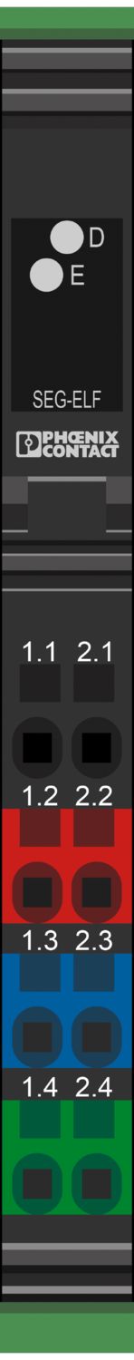 IB IL 24 SEG-ELF-PAC - Módulo de segmentação - PHOENIX CONTACT - Imagem 2