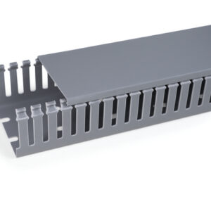 HD3P-30x50-PVC-GY - Canaletas para painel elétrico com parede aberta - 2MT - CINZA - HELLERMANN