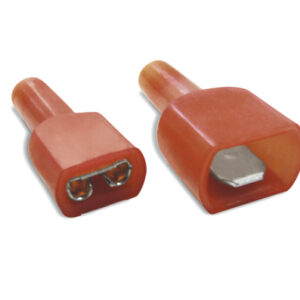 HFTT06063 – Terminal elétrico em cobre estanhado e poliamida – AMARELO – 100Pcs – HELLERMANN