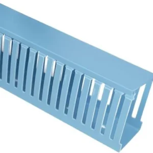 HD3P-30x50-PVC-BU - Canaletas para painel elétrico com parede aberta - 2MT - AZUL - HELLERMANN