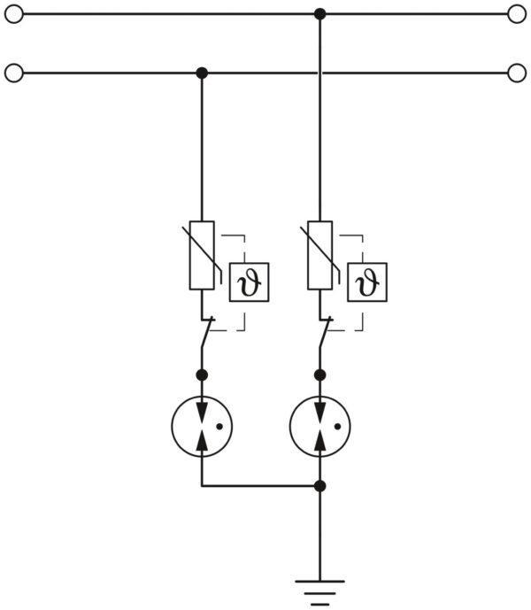 CLT-10P/2-VF-230V-I-P - Plugue para dispositivo de proteção contra surtos - PHOENIX CONTACT - Quantidade mínima de pedido: 10 unidade(s) - Imagem 4