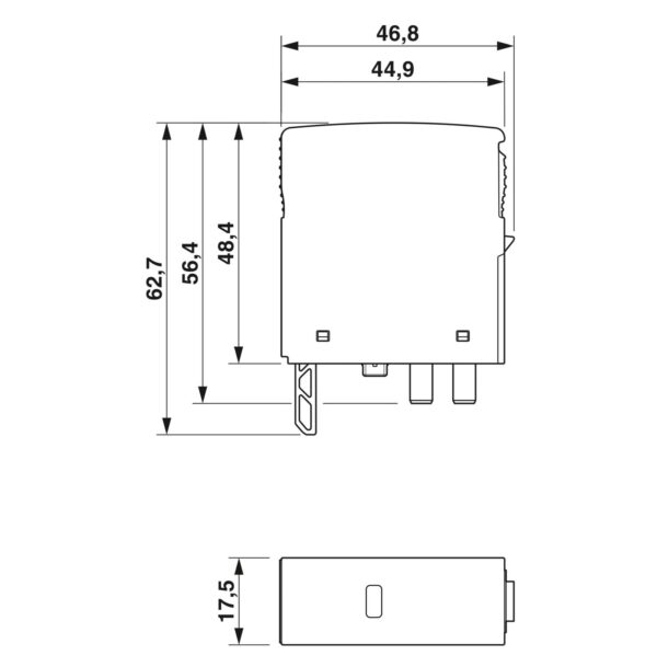 PLT-EE-T3-230AC-P - Plugue para proteção contra surtos tipo 3 - PHOENIX CONTACT - Imagem 3