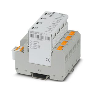 VAL-MS-T1/T2 335/12.5/3+1-FM-PT – Dispositivo de proteção contra raios/surtos de tensão tipo 1/2 – PHOENIX CONTACT