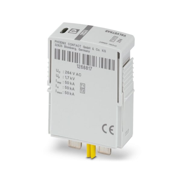 F-MS-T1/T2 50 P - Plugue para proteção contra surtos tipo 1/2 - PHOENIX CONTACT