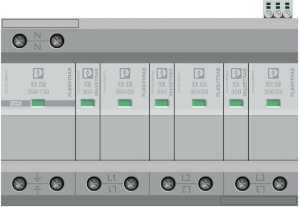 FLT-SEC-T1+T2-3S-350/25-FM - Protetor contra raios e surtos combinado tipo 1+2 special - PHOENIX CONTACT - Imagem 4