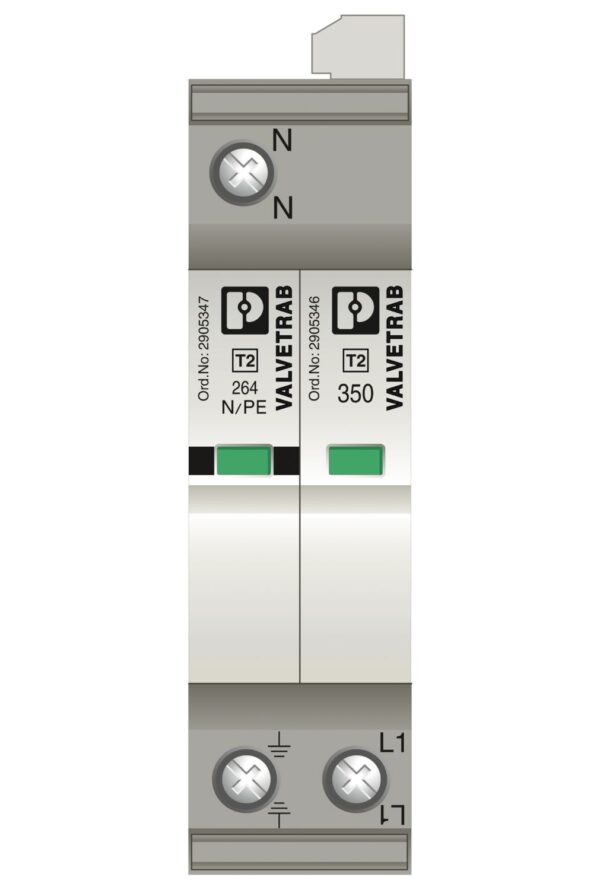 VAL-SEC-T2-1S-350-FM - Protetor contra sobretensão tipo 2 - PHOENIX CONTACT - Imagem 3