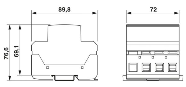 FLT-MB-T1-264/12.5-3+0-UT - Protetor contra raios e surtos combinado tipo 1+2+3 - PHOENIX CONTACT - Imagem 3
