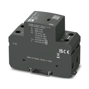 SP-EE-FLT-T1-264/12.5-1+1-UT – Condutor de descarga combinado tipo 1+2 – PHOENIX CONTACT