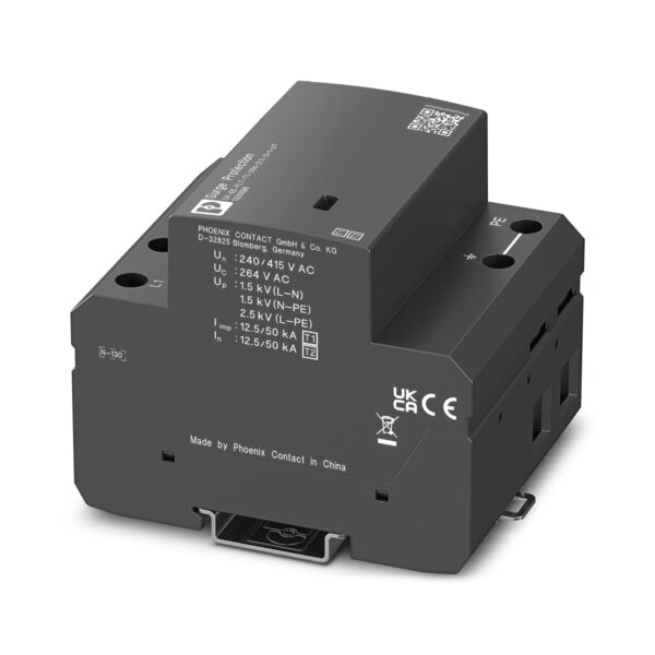 SP-EE-FLT-T1-264/12.5-3+1-UT - Condutor de descarga combinado tipo 1+2 - PHOENIX CONTACT