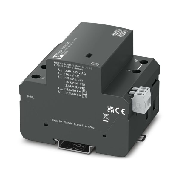 SP-EE-FLT-T1-264/12.5-3+1-UT-R - Condutor de descarga combinado tipo 1+2 - PHOENIX CONTACT