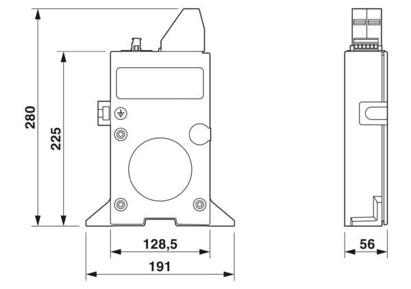 PWT 35-800AC-FM - Dispositivo de proteção contra raios/surtos de tensão tipo 1/2 - PHOENIX CONTACT - Imagem 3