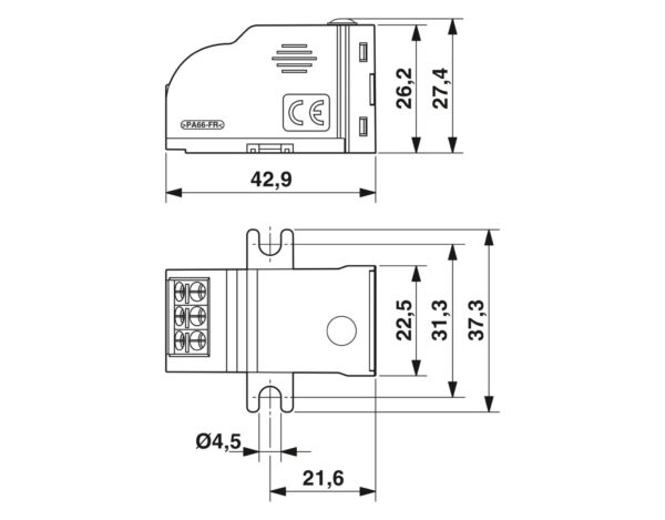 BT-1S-230AC/O - Dispositivo de proteção contra surtos tipo 3 - PHOENIX CONTACT - Imagem 9