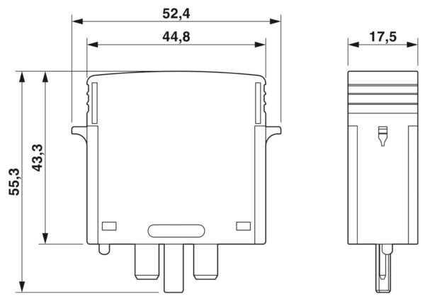 VAL-MS 230 ST - Plugue para proteção contra surtos tipo 2 - PHOENIX CONTACT - Imagem 2