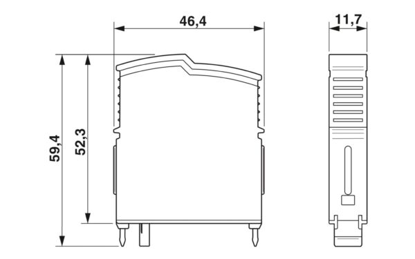 VAL-SEC-T2-350VF-P - Plugue para proteção contra surtos tipo 2 - PHOENIX CONTACT - Imagem 3