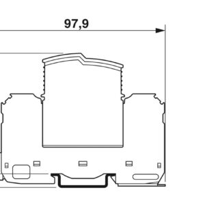 VAL-SEC-T2-1S-350-FM – Protetor contra sobretensão tipo 2 – PHOENIX CONTACT