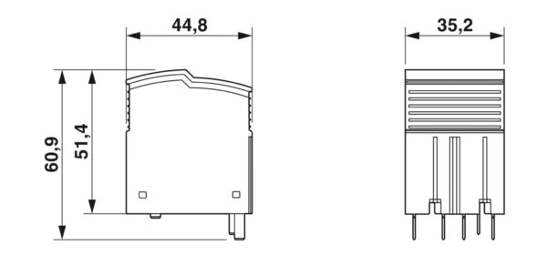 PLT-SEC-T3-3S-230-P - Plugue para proteção contra surtos tipo 3 - PHOENIX CONTACT - Imagem 3