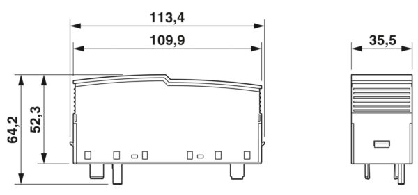 FLT-SEC-H-T1-440/25-P - Plugue para proteção contra surtos tipo 1 - PHOENIX CONTACT - Imagem 3
