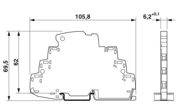 SP-EE-TT-6-1X2-24DC-UT - Dispositivo de proteção contra surtos - PHOENIX CONTACT - Imagem 2