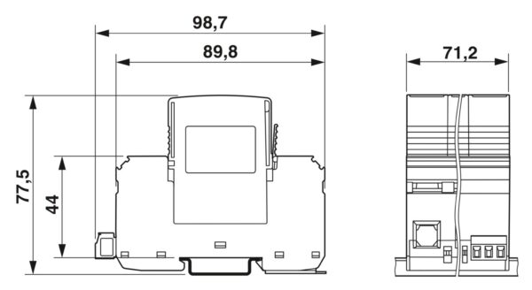 VAL-US-277/80/3+1V-FM - Dispositivo de proteção contra surtos - PHOENIX CONTACT - Imagem 3