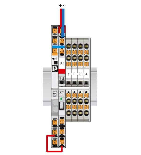 TTC-6P-T3-24DC-PT-I - Dispositivo de proteção contra surtos tipo 3 - PHOENIX CONTACT - Imagem 4