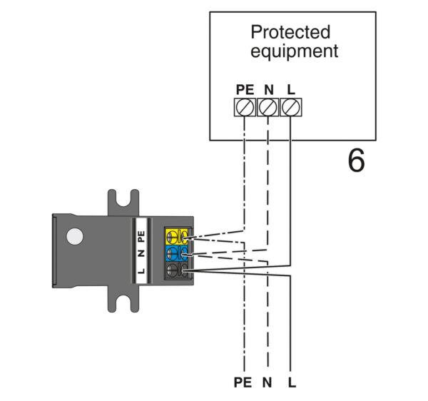 BT-1S-230AC/O - Dispositivo de proteção contra surtos tipo 3 - PHOENIX CONTACT - Imagem 6
