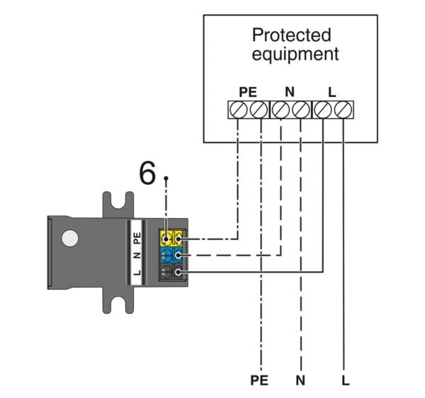 BT-1S-230AC/O - Dispositivo de proteção contra surtos tipo 3 - PHOENIX CONTACT - Imagem 4
