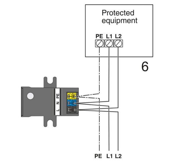 BT-1S-230AC/O - Dispositivo de proteção contra surtos tipo 3 - PHOENIX CONTACT - Imagem 3