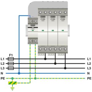 FLT-SEC-H MPB-3+1 – Ponte de conexão – PHOENIX CONTACT