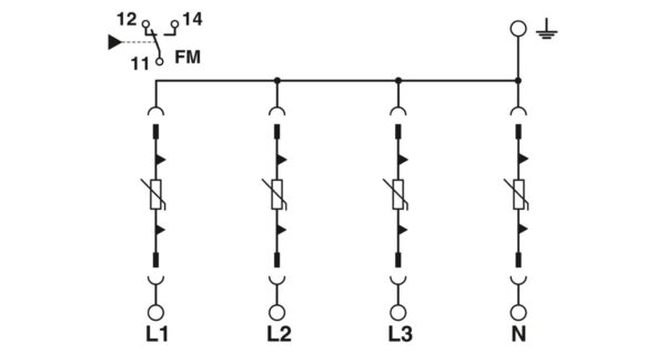 VAL-US-277/40/4+0-FM - Dispositivo de proteção contra surtos - PHOENIX CONTACT - Imagem 2