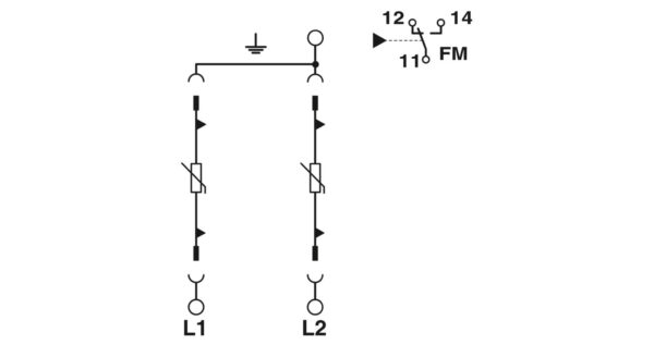 VAL-US-480D/30/2+0-FM - Dispositivo de proteção contra surtos - PHOENIX CONTACT - Imagem 2