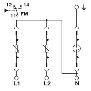 VAL-US-240/40/2+1-FM – Dispositivo de proteção contra surtos – PHOENIX CONTACT