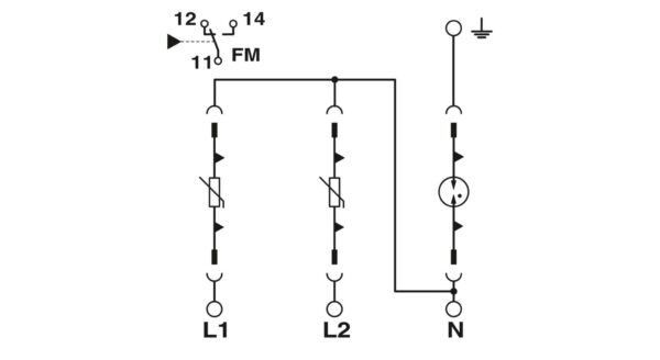 VAL-US-120/65/2+1-FM - Dispositivo de proteção contra surtos - PHOENIX CONTACT - Imagem 2