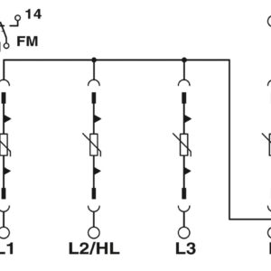 VAL-US-347/30/3+1V-FM – Dispositivo de proteção contra surtos – PHOENIX CONTACT