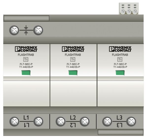 FLT-SEC-P-T1-3C-440/35-FM - Condutor de descarga combinado tipo 1+2 - PHOENIX CONTACT - Imagem 3