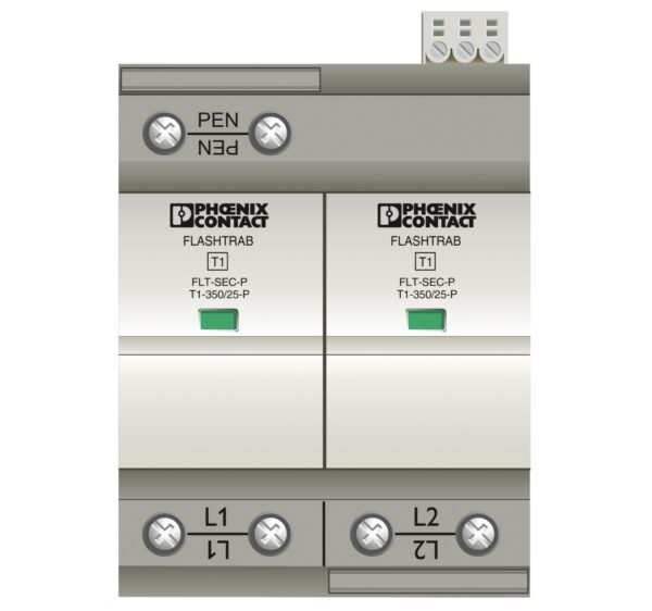 FLT-SEC-P-T1-2C-350/25-FM - Condutor de descarga combinado tipo 1+2 - PHOENIX CONTACT - Imagem 3