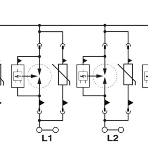 FLT-SEC-T1+T2-3IT-350/25-FM – Protetor contra raios e surtos combinado tipo 1+2 special – PHOENIX CONTACT