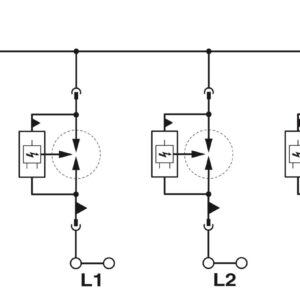 FLT-SEC-P-T1-3S-264/50-FM – Condutor de descarga combinado tipo 1+2 – PHOENIX CONTACT