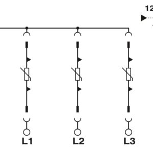 VAL-SEC-T2-3S-350-FM – Protetor contra sobretensão tipo 2 – PHOENIX CONTACT