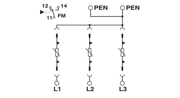VAL-SPP-T2-750-3+0-UT-R - Protetor contra sobretensão tipo 2 - PHOENIX CONTACT - Imagem 4