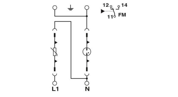 VAL-SPP-T2-275-1+1-UT-R - Protetor contra sobretensão tipo 2 - PHOENIX CONTACT - Imagem 4