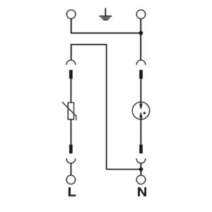 VAL-SPP-T2-275-1+1-UT – Protetor contra sobretensão tipo 2 – PHOENIX CONTACT
