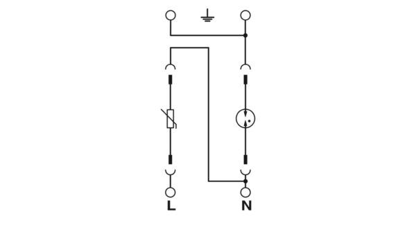 VAL-SPP-T2-335-1+1-UT - Protetor contra sobretensão tipo 2 - PHOENIX CONTACT - Imagem 2