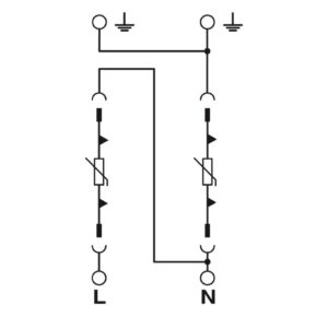 VAL-MS-T1/T2 48/12.5/1+1V – Dispositivo de proteção contra raios/surtos de tensão tipo 1/2 – PHOENIX CONTACT