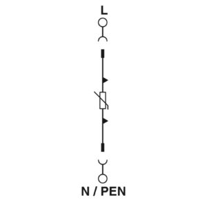 VAL-MS-T1/T2 335/12.5/1+0 – Dispositivo de proteção contra raios/surtos de tensão tipo 1/2 – PHOENIX CONTACT