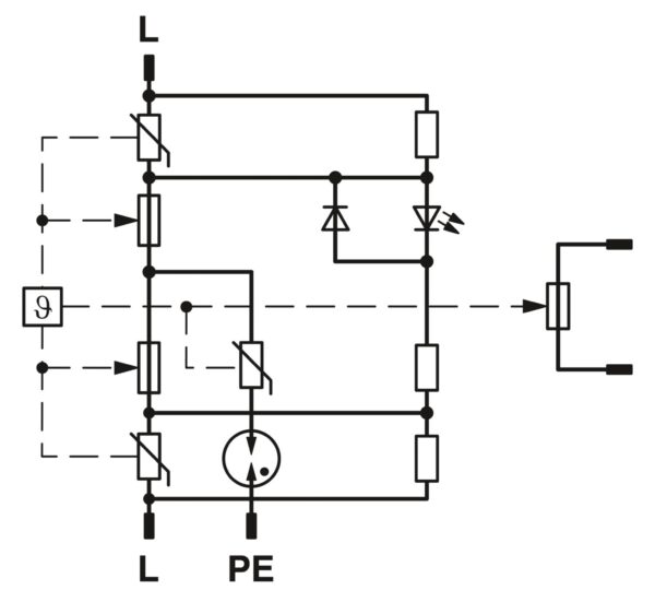 PLT-T3-IT-230-P - Plugue para proteção contra surtos tipo 3 - PHOENIX CONTACT - Imagem 2