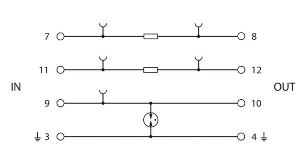 PT 1X2+F-BE - Elemento de base da proteção contra sobretensão - PHOENIX CONTACT - Imagem 5