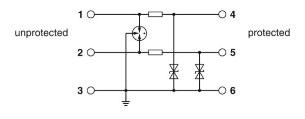 SP-EE-TT-6-2X1-24DC-UT - Dispositivo de proteção contra surtos - PHOENIX CONTACT - Imagem 4