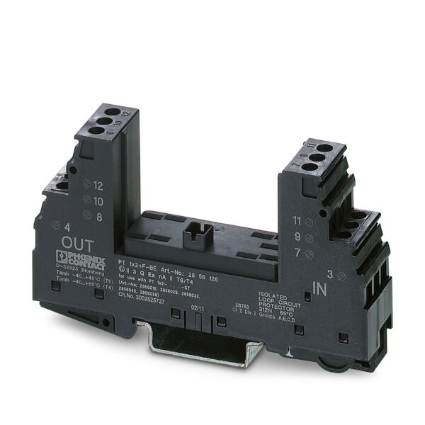 PT 1X2+F-BE - Elemento de base da proteção contra sobretensão - PHOENIX CONTACT