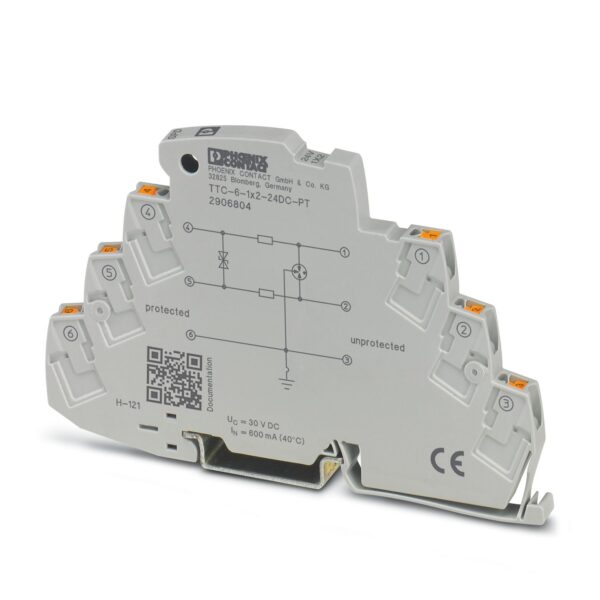 TTC-6-1X2-24DC-PT - Dispositivo de proteção contra surtos - PHOENIX CONTACT